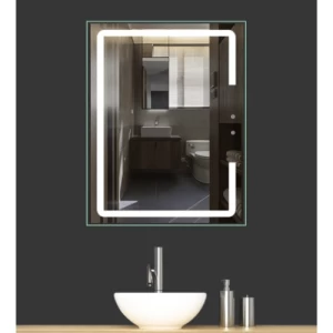 Bathroom LED Mirrors Size 60x80 cm | Saudi Ceramics