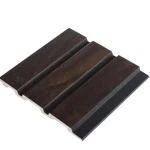 Wood Alternative PS, Size 290×16 cm, Dark Gray Color, Model F12 -602A