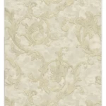 Classic wallpaper, beige color, length 10 m, width 0.73 m, model 56925  