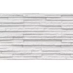 processed clay panels stone pattern Infinity Stone, white color, size 30x60 cm, model 052