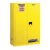 Flammable Safety Cabinet, 45 Gallon, 43 x 18 x 65 inch, Yellow color