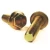 Yellow Zinc Plated Hex Flange Bolt DIN 6921,  Size 8 mm Length 40 mm Grade 8.8  
