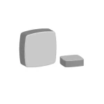 CLASSICO Square Interlock Pavement Tiles, Size 115x115x 80 mm, Thickness 80 mm, light gray | Opal Company Factory