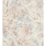 ورق حائط ايطالي مقاس 10 م×1.06 م، لون بيج مع وردي، موديل BM29006