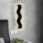 وحدة إنارة ليد جداريّة خارجية، 15 وات، طول 40 سم، عرض 8 سم