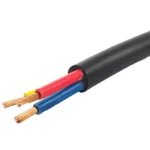 120 sq mm Three Core Stranded Copper Electric Cable 0.6/1kV, PVC 85°C Insulation, Black Color, Length 500 meter | SCC