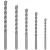 Drill bit set 5 pieces, Ingco brand