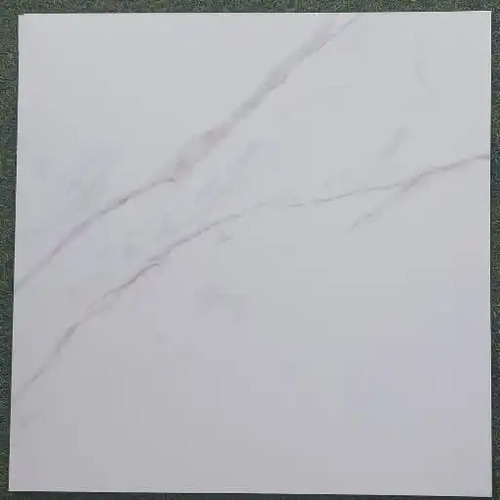 سيراميك Ceramic Tiles مقاس 60x60 سم تصميم معرج لون رمادي فاتح للأرضيات | Watani Al Jamal