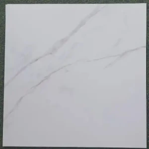 سيراميك Ceramic Tiles مقاس 60x60 سم تصميم معرج لون رمادي فاتح للأرضيات | Watani Al Jamal