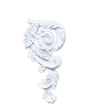 Decorative edge, local foam, size 15 x 32 cm 