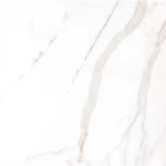 أرضيات سيراميكية وطني مط، مقاس 30× 30سم، لون ابيض رخامي