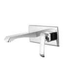 Concealed Bathroom Washbasin Mixer, Chrome Color