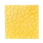 Cement floor tiles with a classic design, Size 40x40 cm, Thickness 4 cm, Yellow color | Al-Sarif Company