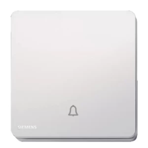 مفتاح جرس 10 امبير 86×86 مم ابيض 250 فولت | Siemens دلتا أرينا