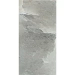 Italian porcelain Rock Salt, glossy finish, size 60x120 cm, gray color