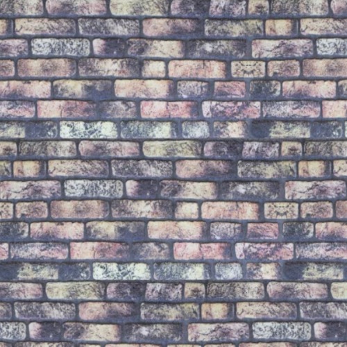 بديل طوب تصميم داخلي 50 × 120 سم لون رمادي غامق | 651-215