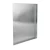 Silver Rectangular Bathroom Mirror with Touch Lighting, Silver Color, Size 60 x 80 cm
