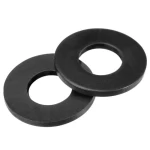 Steel A36  Flat Washer Size 22 mm Black Color        | Salaba Company