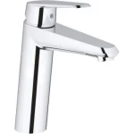 Sink mixer, Grohe, medium-sized deck-mounted mixer from the Eurodisc collection, chrome
