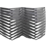 Expanded Metal Wiremesh Made of Aluminum, Srabeel Shape, Thickness 1.5 mm,     Size 1.22×5 meter | Bait Al Tatawor Company