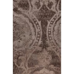 Italian wallpaper, size 10 m x 0.73 m, dark brown color, model 310012