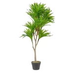 نبتة ديكور صناعية رانى، لون أخضر، ارتفاع 110 سم