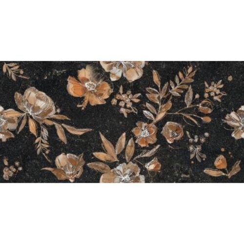 Italian Porcelain Flooring 120x60 cm, Black Color | biemy