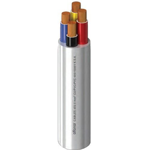 Alfanar 4 Core 1.5mm Flexible Copper Cable, 600/1000V PVC Insulation | Al Fanar