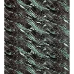 بديل رخام للحمامات مقاس 3 متر × 122 سم مستطيل الشكل لون اسود عروق ابيض 