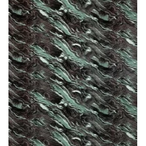 Marble Alternative for Bathrooms 3m x 122cm Rectangle, Black Veins White | Luxury line