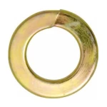 Zinc Plated Spring Washer Size 14 mm Grade 4.8, Yellow Color, DIN127 Standard | Aobsco Company