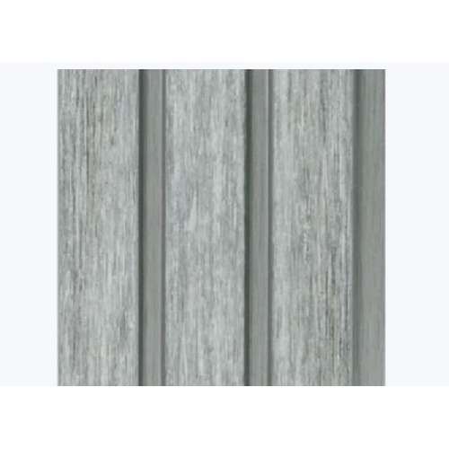 Chinese PVC Wood Alternative 12 x 290 cm Gray with Beige Gray Spacers | Luxury line