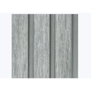 Chinese PVC Wood Alternative 12 x 290 cm Gray with Beige Gray Spacers | Luxury line