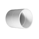 UPVC Pipe Socket Al-Munif Factory Size 4 inch Schedule 40   White Colour 