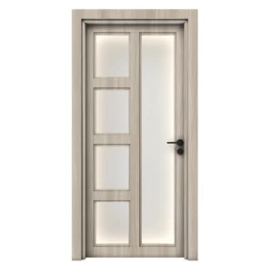 Luxurious Single Entrance Door 235x115 cm, 6 cm Thickness, Gray | YT-86634270