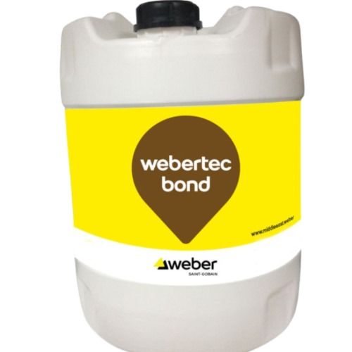 Weberad 244 RBA Bonding Agent for Concrete, White Color, 20 Liter Container | Sodamco-Weber