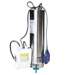 مضخة ماء غاطسة  الكوثر       من 3/4 إلي 2 حصان مصنوع من استانلس ستيل نوع السائل مياه البلدية النظيفة