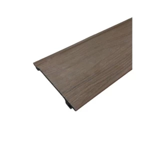 Chinese External Wood Substitute for Floor Size 15×2.9 cm, Dark Brown | Rose Design for modern decorations