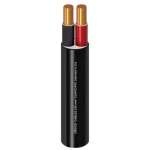 4sq mm 2 Core Cable 600/1000 Voltage Rating, Solid Copper Conductor, PVC Insulated and Sheathed | Alfanar