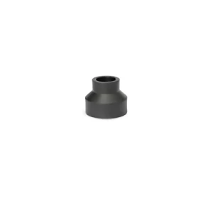 Plastic PPR/PPR-UV Reducer Diameter 40x25 mm, Black Color | Al-Manar Pipes Factory