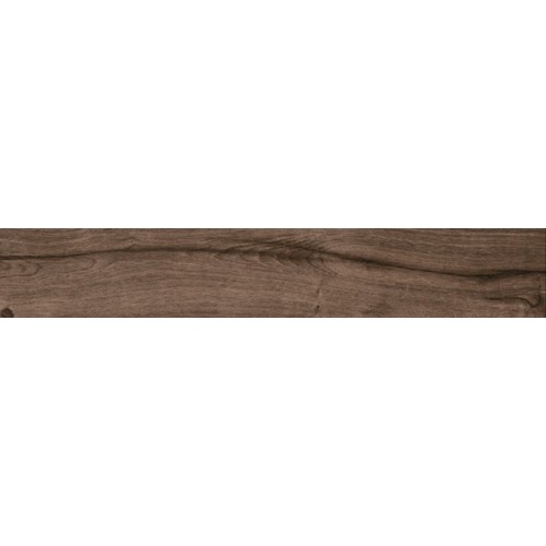 Spanish Wood Porcelain Flooring 20×120 cm, Chocolate Color, Bricola Model | Emaar Al Watan (EMAC)