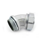 45 degree Angle Connector Malleable Iron, Size 1-1/4 inch | United Electricals