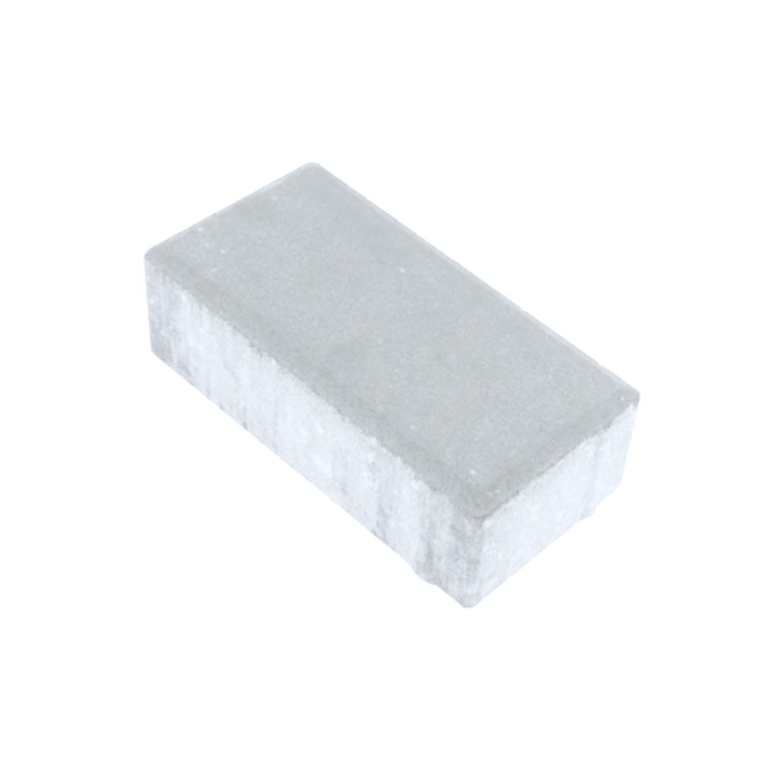 Rectangular Modified Holland Interlock Paver Tiles 60 mm Thickness, White Color | Opal United Factory For Concrete Products