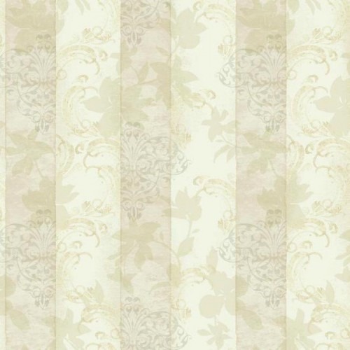 American Wallpaper Striped Design Beige Color, Size 10mx0.53m, Model TB4208 | Balbaid Decor Company