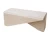 Concrete Chairs Reinforced Granular Shiny  Length 150 cm Width 50 cm Height  50 cm Color Beige