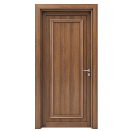 Premium Wooden Door 235x115 cm, 6 cm Thickness, Brown Color, Model EX07 | 