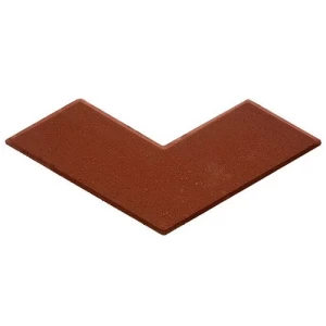3D Interlock Paver Tiles Thickness 6 cm Size 85×333 mm Dark Red | Artic