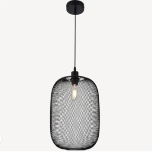 Ceiling Pendant Light 32x32x32 cm, Black Color | Abyat Company