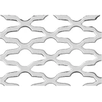 Hot Rolled Expanded Metal Sheet Flattened, Mozakhraf Form, Wire Diameter 3.8 mm, Width 2.44 M, Length 5 M    | Bait Al Tatawor Company