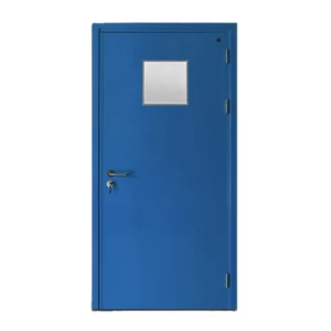 Fire Door SF/SD Galvanized Steel 1950×900 mm Blue | SFFECO